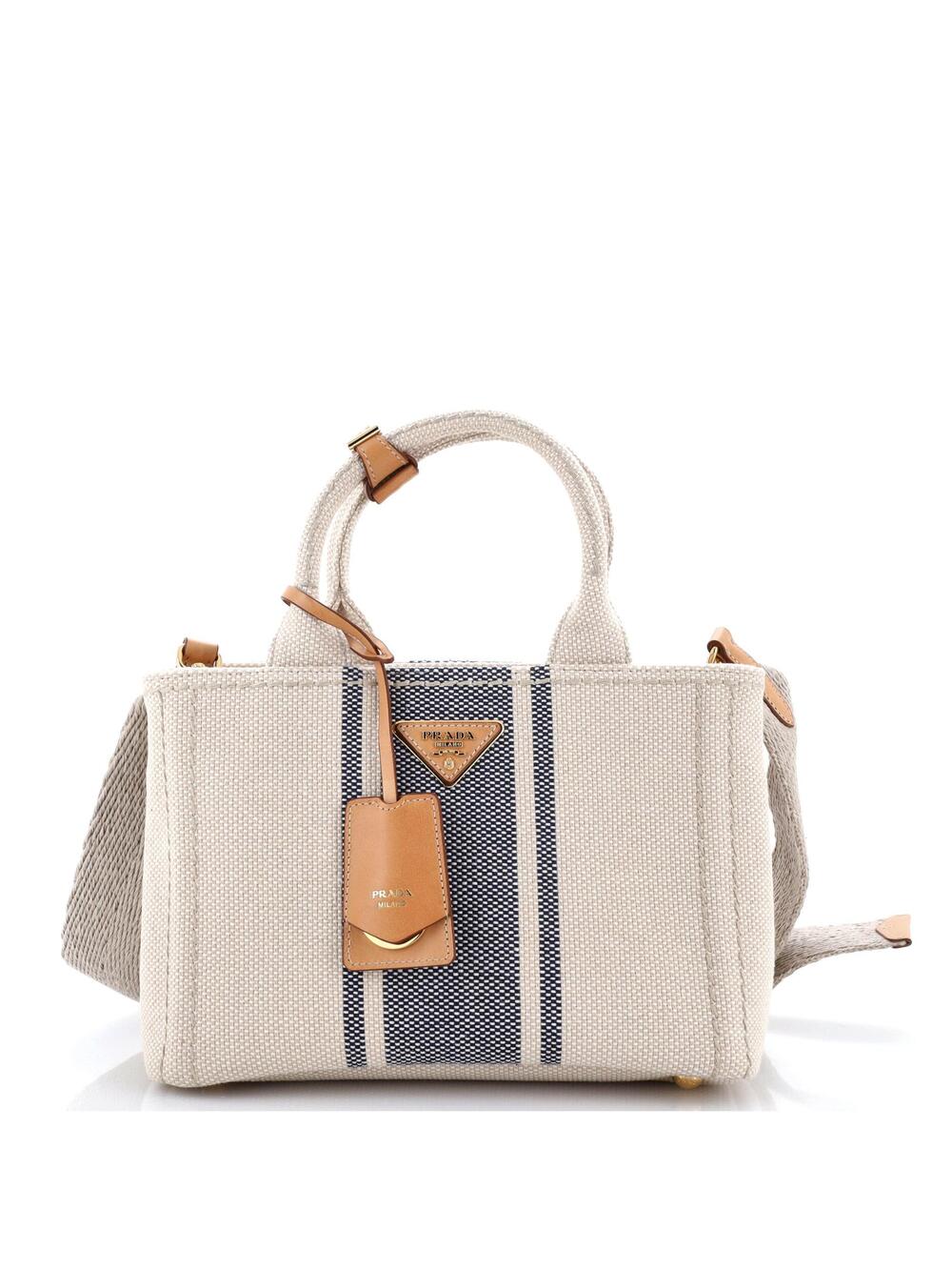 Prada Logo Jardiniere Tote Triangle #349344P22B